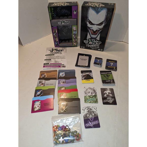Spin Master Games The Joker, Diabolical Secret Identity Strategy Party Game - Picture 1 of 9